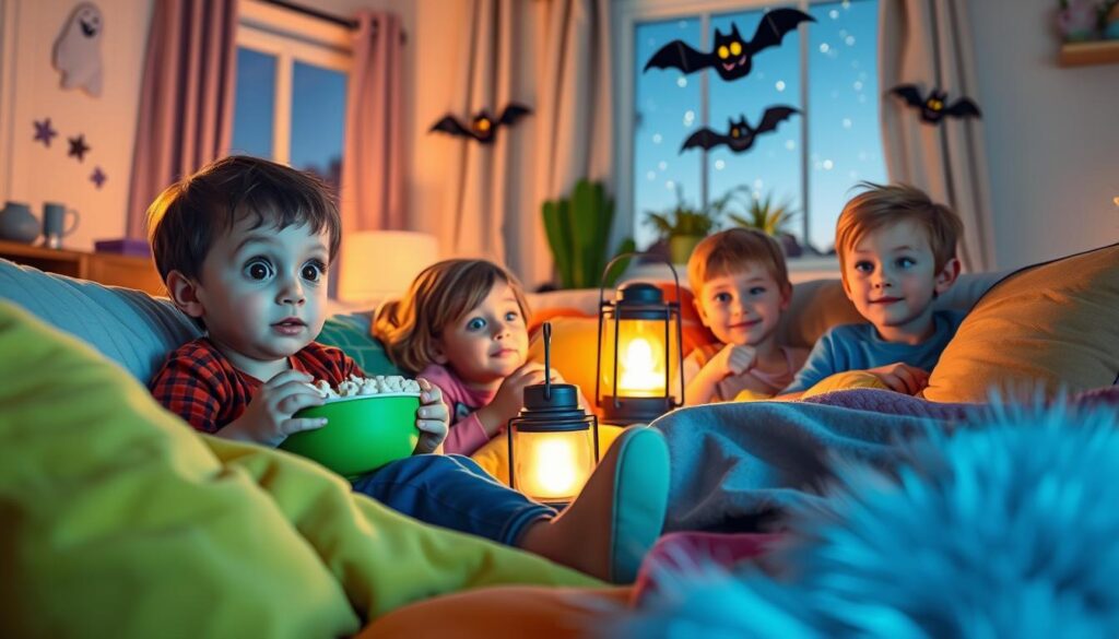 mild spooky movies for kids sleepovers
