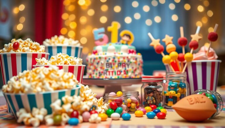 Birthday Movie Night Snack Ideas for Kids