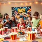 Movie Night Birthday Party Games for Kids