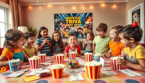Read more about the article Movie Night Birthday Party Games for Kids