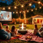 Outdoor Movie Birthday Party Ideas
