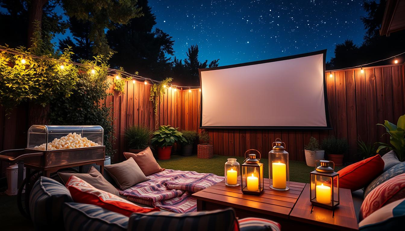 You are currently viewing Small Backyard Movie Night Setup Ideas
